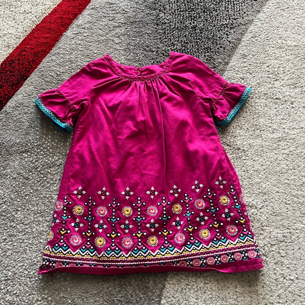 Assorted Girl’s 5PC 2T Dresses And PJ Top Bundle - Picture 14 of 16